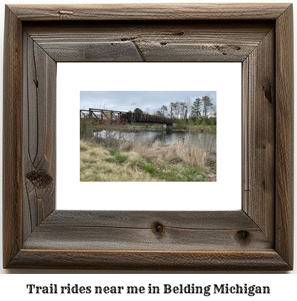 trail rides near me in Belding, Michigan